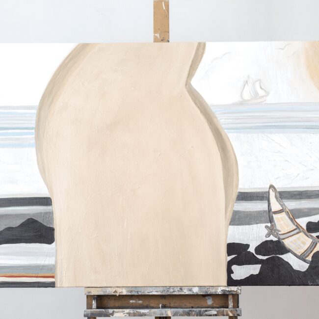 Fern Hills , 2021 acrylic on canvas 30x40 in.